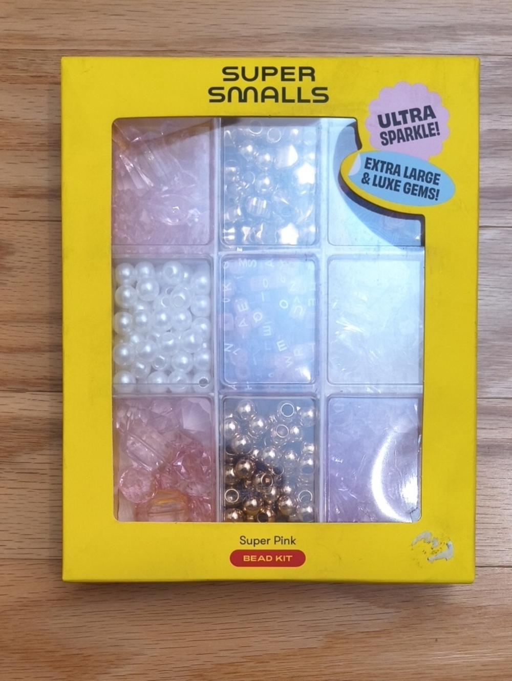 Super Smalls Super Pink Bead Kit NWT